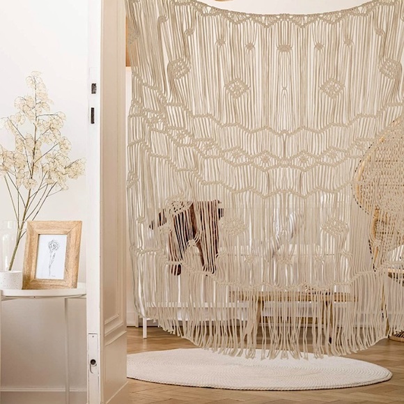 Urban Outfitters Other - Bohemian Macrame Door/Window Curtain & Wall Decor